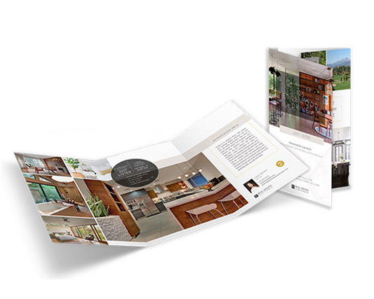 11×21 Property Brochures</br>(Trifold) $2.09 - $2.49 each